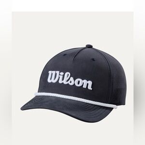 Wilson navy Cap with White Logo
